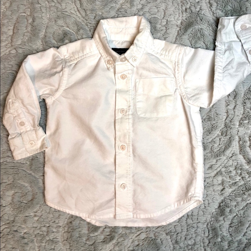 Children’s place white dress shirt